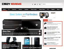 Tablet Screenshot of crazyreviews.net